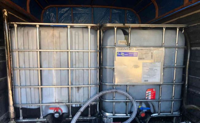 Adana’da bin 540 litre kaçak akaryakıt ele geçirildi