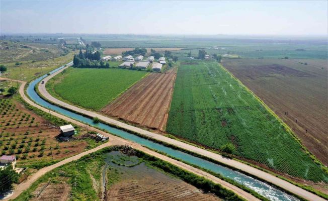 Çukurova’da 1 milyon 14 bin dekar alan suyla buluştu