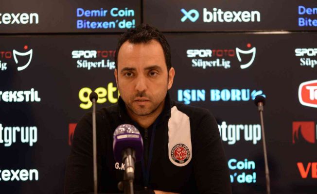 Gökhan Kağıtçıoğlu: 2 ve 3. goller bizi demorolize etti