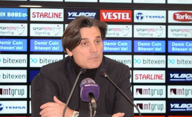 Montella: “Yolumuza devam etmeliyiz”