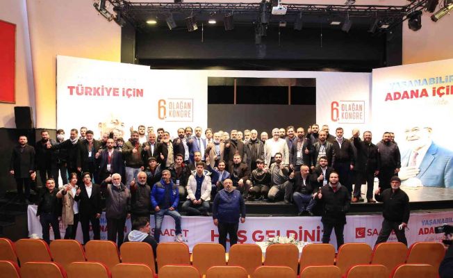 Saadet Partisi Adana İl Başkanlığı’nda bayrak değişimi