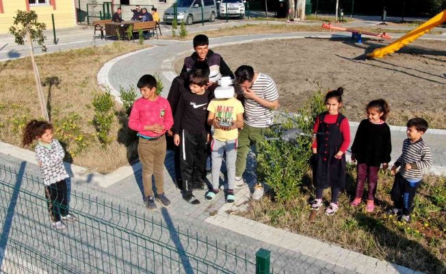 Dezavantajlı çocukların dron mutluluğu