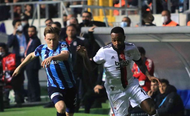 Spor Toto Süper Lig: Adana Demirspor:0 - Beşiktaş: 1 (İlk yarı)