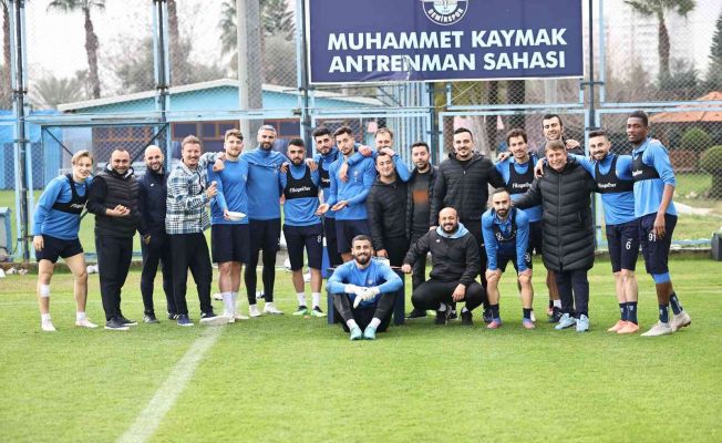 Adana Demirspor, Yeni Malatyaspor maçının hazırlıklarını sürdürdü