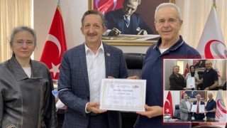 RUBASAM'da 'Teşekkür Belgeleri' takdim edildi