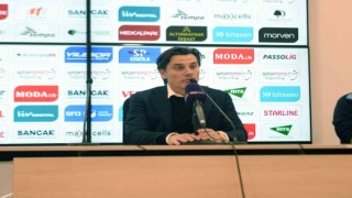 Vincenzo Montella: ”Zor şartlar altında galip gelmekten dolayı çok mutluyum”