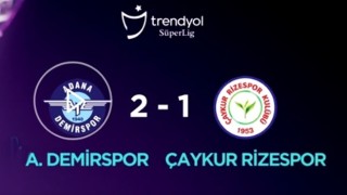 Adana Demirspor 2-1 Çaykur Rizespor