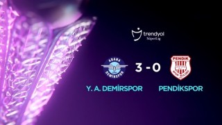 Yukatel Adana Demirspor 3-0 Pendikspor