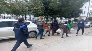 Adana’da cam silen ve dilenen şahıslar gözaltına alındı