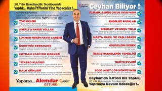 Alemdar Öztürk Geliyor: "20 Yıllık Belediyecilik Tecrübemizle Yaptık... Daha İYİ'lerini Yine Yapacağız"