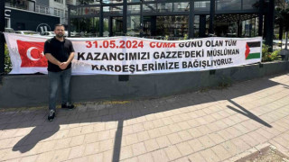 Adana’da bir tatlıcı bir günlük gelirinin tamamını Filistin halkına bağışlayacak