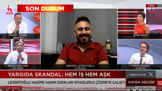 Yargıda Aşk skandalı! Sadece rüşvet alan mı suçlu? Halk TV canlı yayınında hukuk kuralları alt üst edildi!