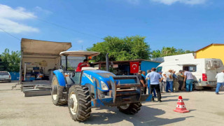 Yüreğirli çiftçilere traktör muayene kolaylığı