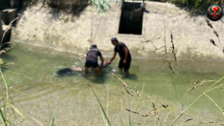 Sulama kanalında erkek cesedi bulundu