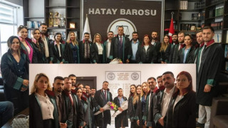 Hatay Barosu'nda Yeni Dönem