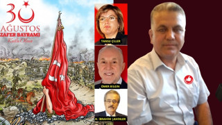 Merkez Sağ Parti Adana İl Başkanı Mahmut Yenel 30 Ağustos Zafer Bayramı münasebeti ile bir mesaj yayımladı.