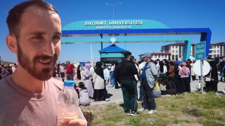 Okunmuş suyla sınava girdi.. Bütün sır, keramet İnşallah bu sudadır"