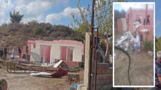 Sarıçam'da hortum felaketi! Evleri başlarına yıkıldı